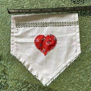 Dog Bandana New handmade scarf for dogs-small size fits small dog 🐶